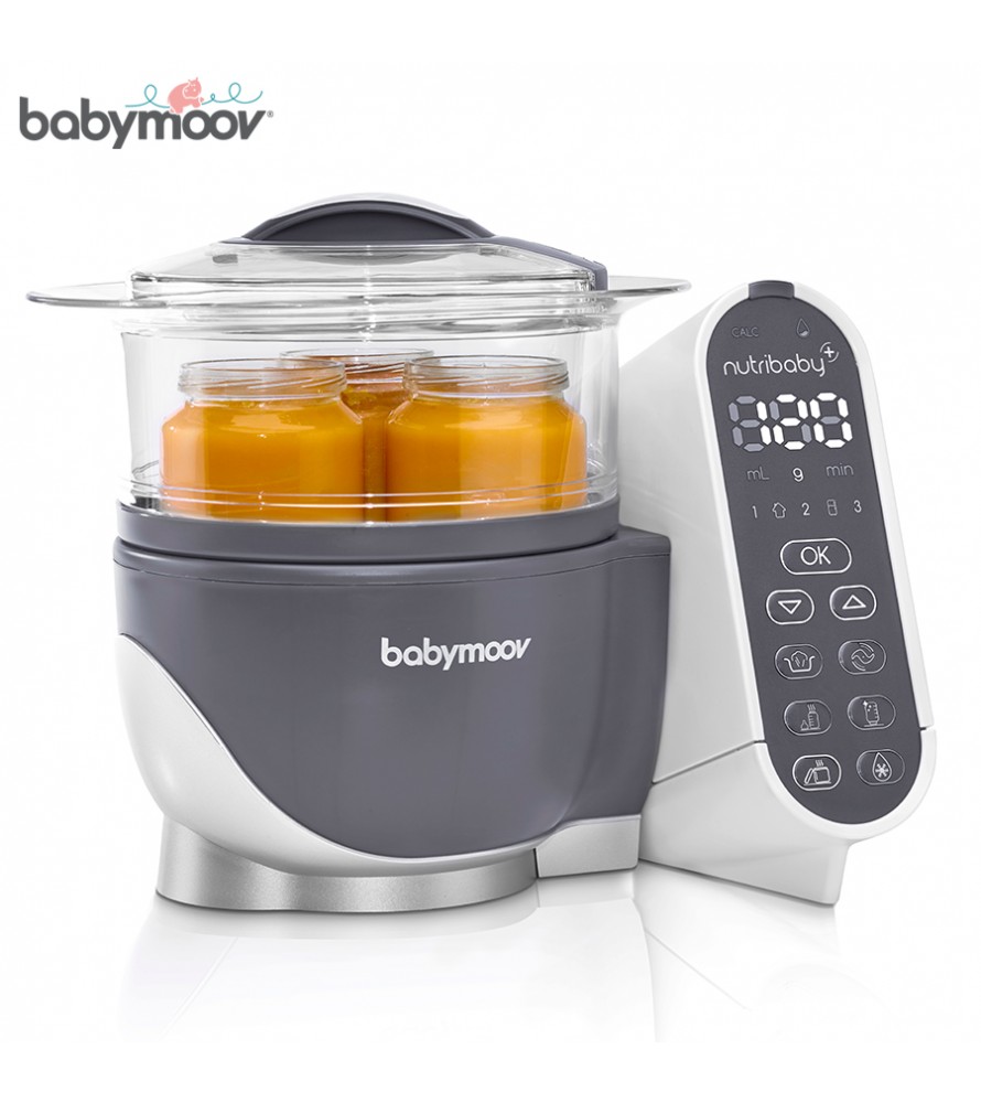 MÁY XAY HẤP ĐA NĂNG NUTRIBABY 5IN1 PLUS BABYMOOV