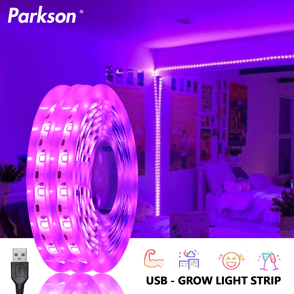 Usb Led Grow Full Spectrum Phyto Lamp Dc 5v Grow Led Strip Waterproof ...