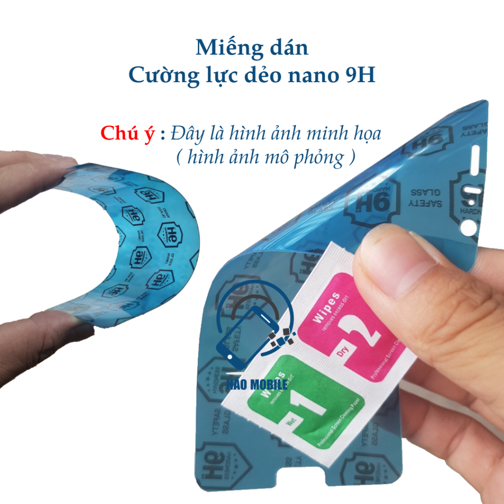 Dán cường lực dẻo nano Sharp Aquos R7s ( trong suốt và chống nhìn trộm )