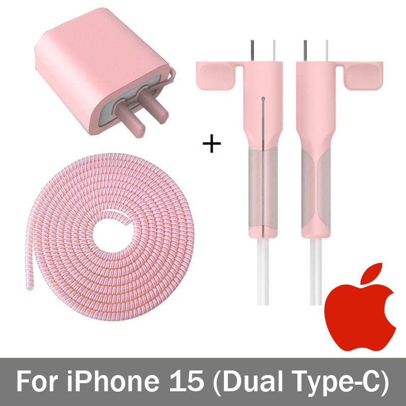 Data Cable Protector Cable Organizers Wire Cord Organizer Cover for Apple/iphone USB Charger Cable Cord Phone Holder Accessory