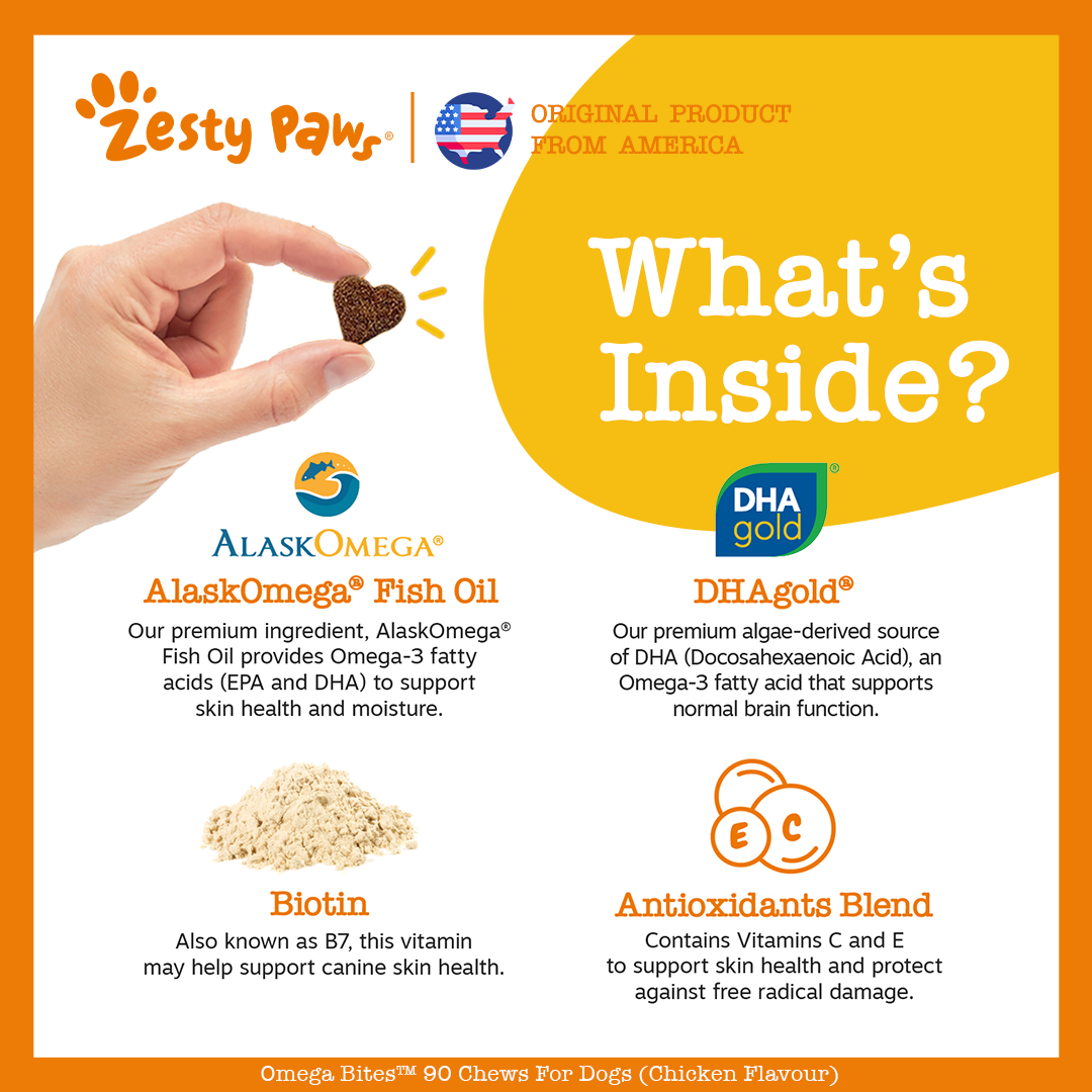 Zesty Paws Bites Chicken 90ct
