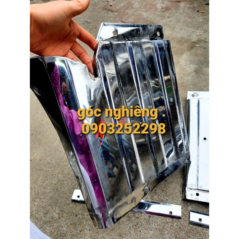 vè chắn bùn trước k200 ,k250  bongo3,  inox đủ đôi