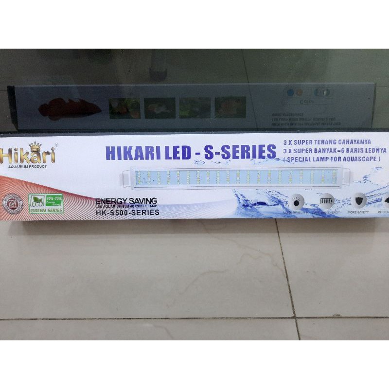 Lampu led aquarium aquascape HIKARI HK S400,500,600,700