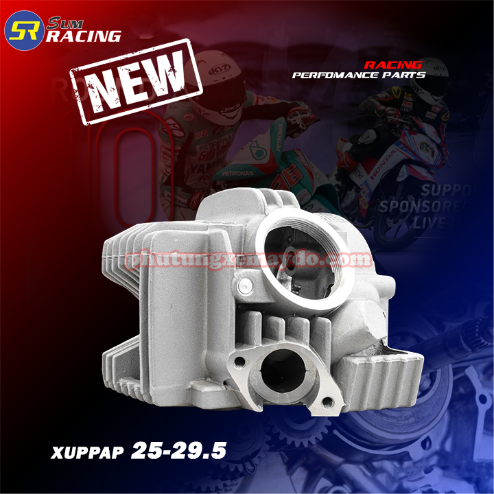 đầu bò sumracing sử dụng cho sirius jupiter suppap 25/29.5