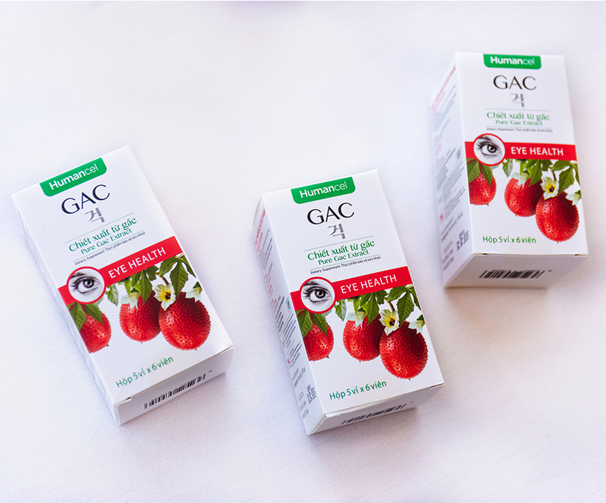 Super Gac - Voucher 1 hộp Humancel GAC