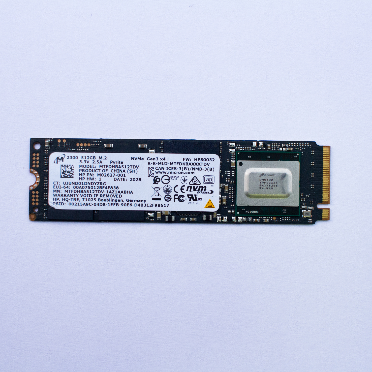 M Micron 2300 1tb SSD Crucial 1TB P2 NVMe