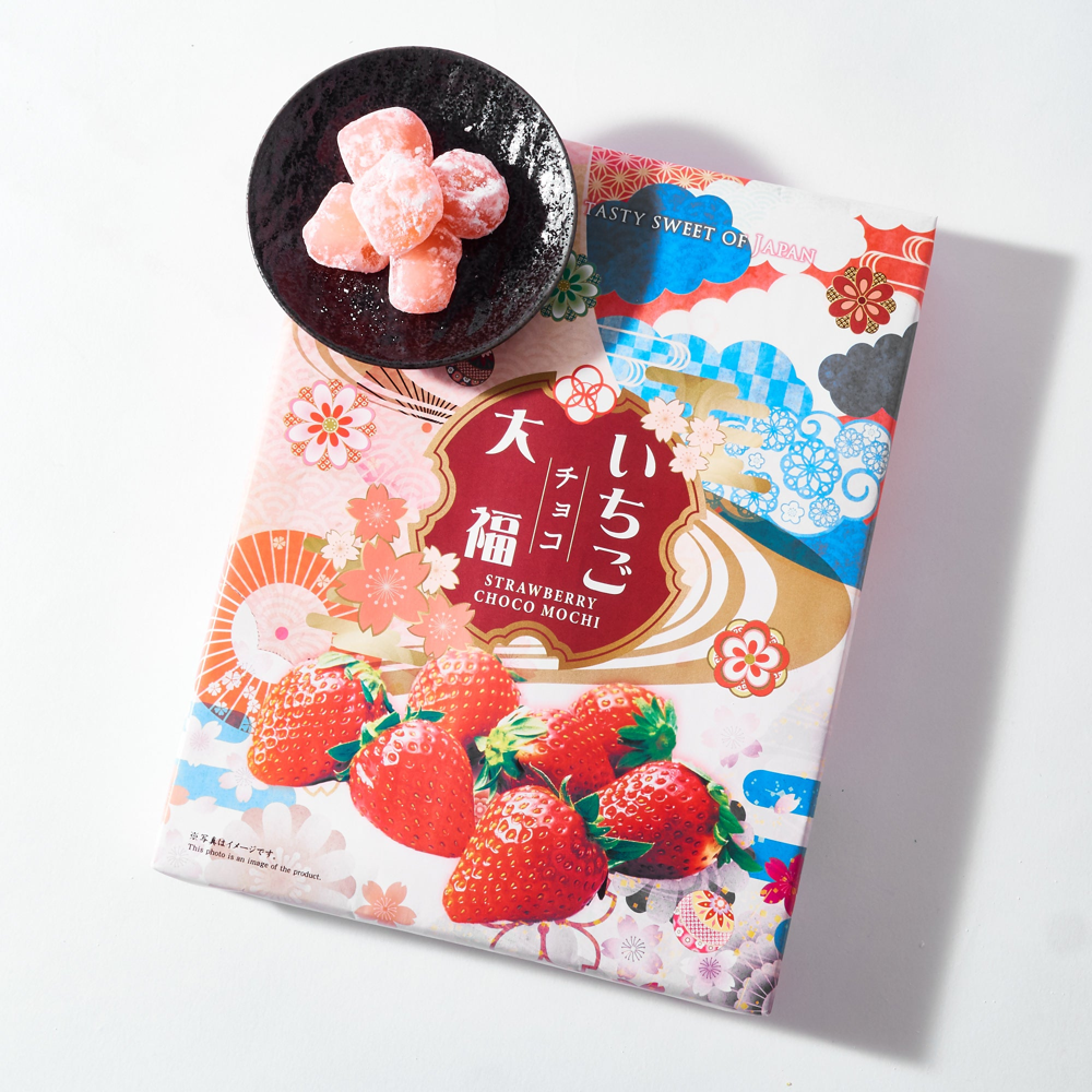 Seiki Daifuku Mochi Gift Box Strawberry Choco Mochi Matcha Choco