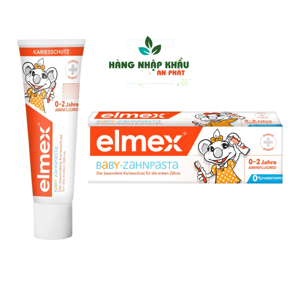 Kem Đánh Răng Trẻ Em Elmex Kinder 0-2 tuổi, 50ml