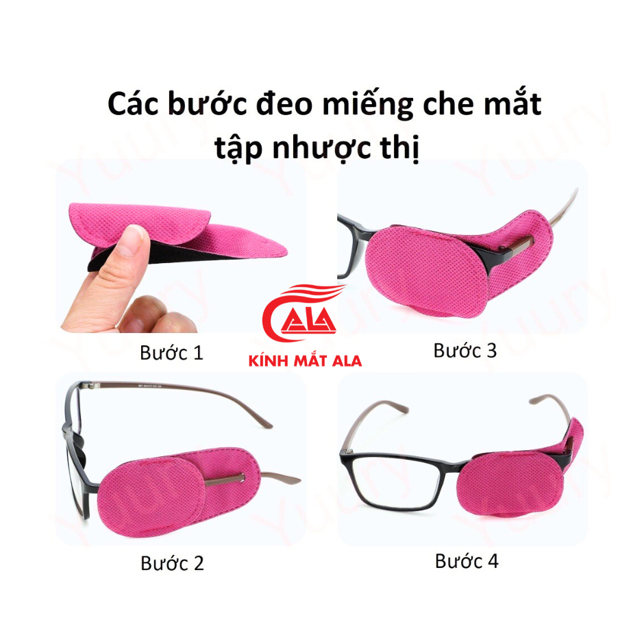 Miếng che mắt, bịt mắt tập nhược thị cho trẻ