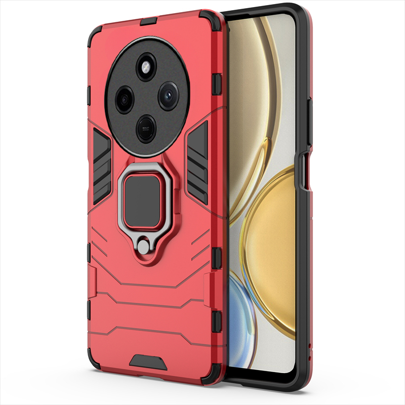 For Redmi 14C Case Shockproof Armor Stand with Holder Car adsorb Ring For Xiaomi Redmi 14C Back cover Phone Cases.