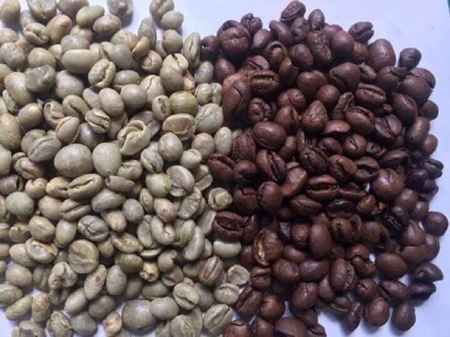 600g Cà Phê Hạt Robusta Nguyên Chất Rang Mộc 100%