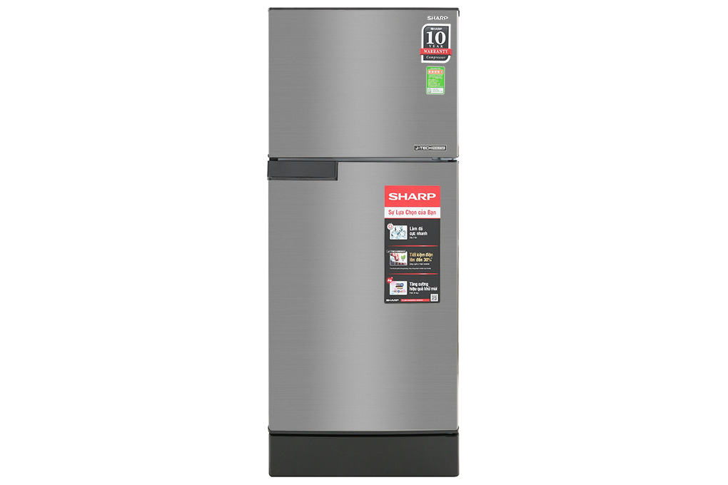 [FreeshipMAX] Tủ lạnh Sharp Inverter 224 lít SJ-X251E-SL ( Miễn phí giao hàng TPHCM-Ngoại tỉnh tính phí vận chuyển)