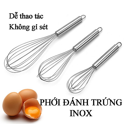 Dụng cụ đánh trứng khuấy bột inox cao cấp