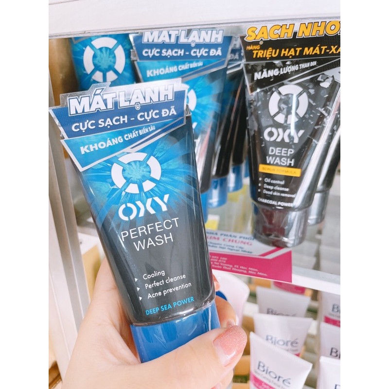 [Tuýp 100g] Sữa rửa mặt Oxy (Sạch nhờn sáng da/ngừa mụn)