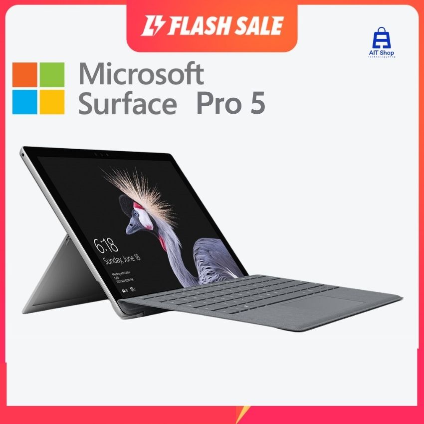 Máy tính bảng laptop 2 trong 1 surface pro 5 màn 12.5" siêu phẩm của microsoft - ait shop