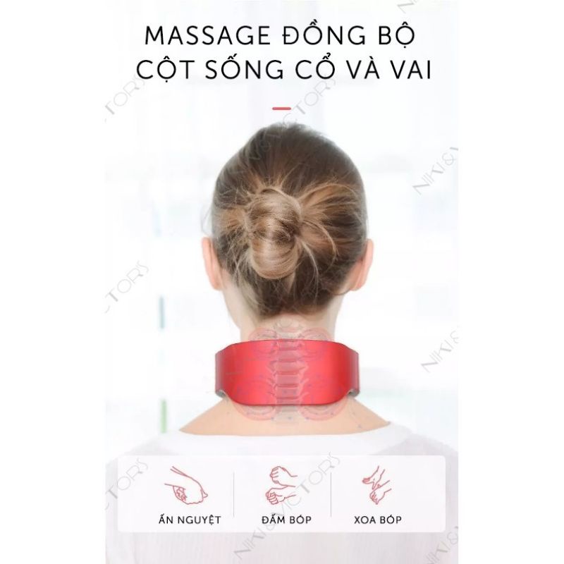Massage Cổ 3d 4 Cực Jt-808(Jt808)