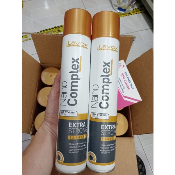 Keo Xịt Tóc Giữ Nếp Cứng và Mềm Lavox 420ml