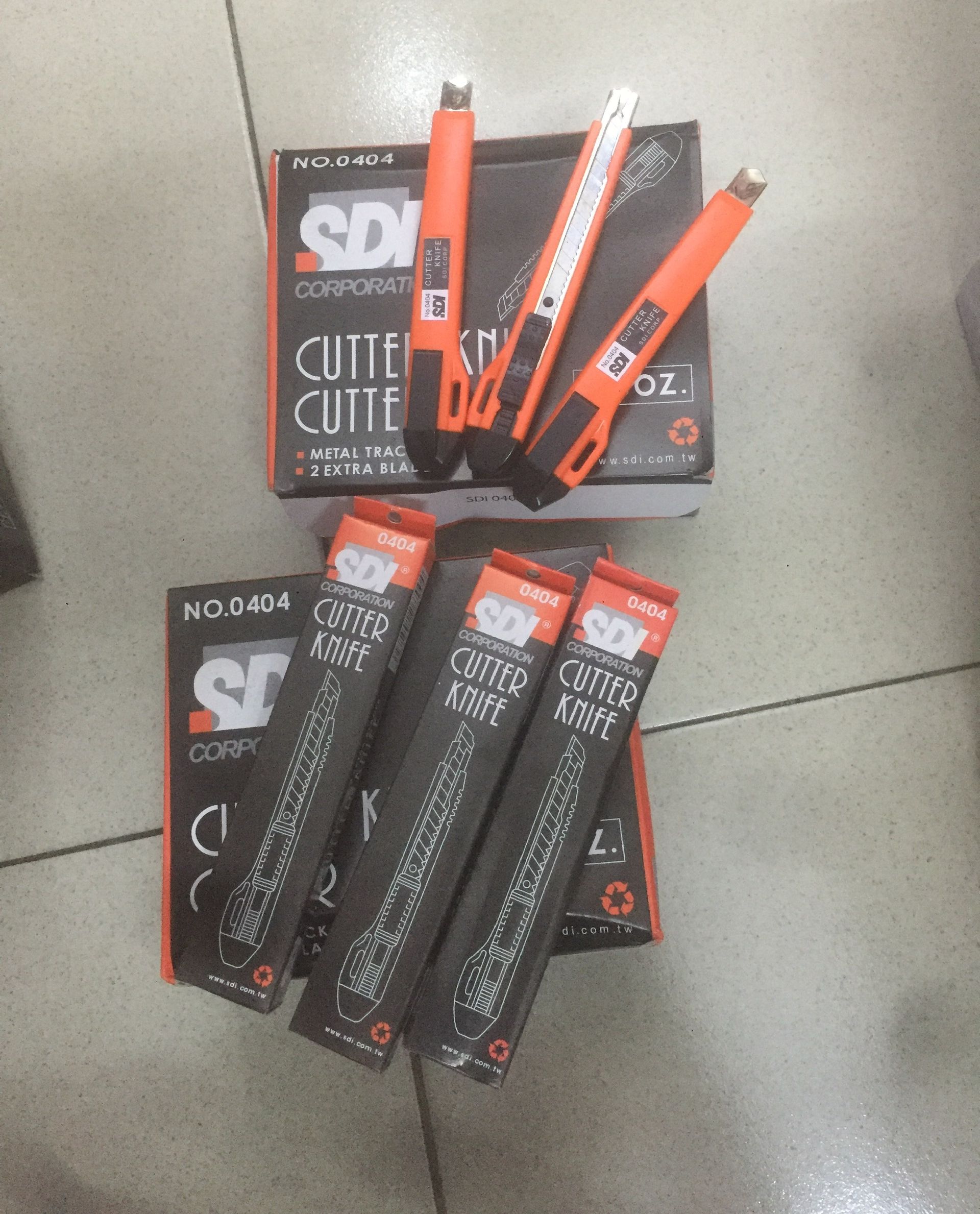 Dao rọc giấy SDI 18mm (0423) /  SDI 9mm (0404)