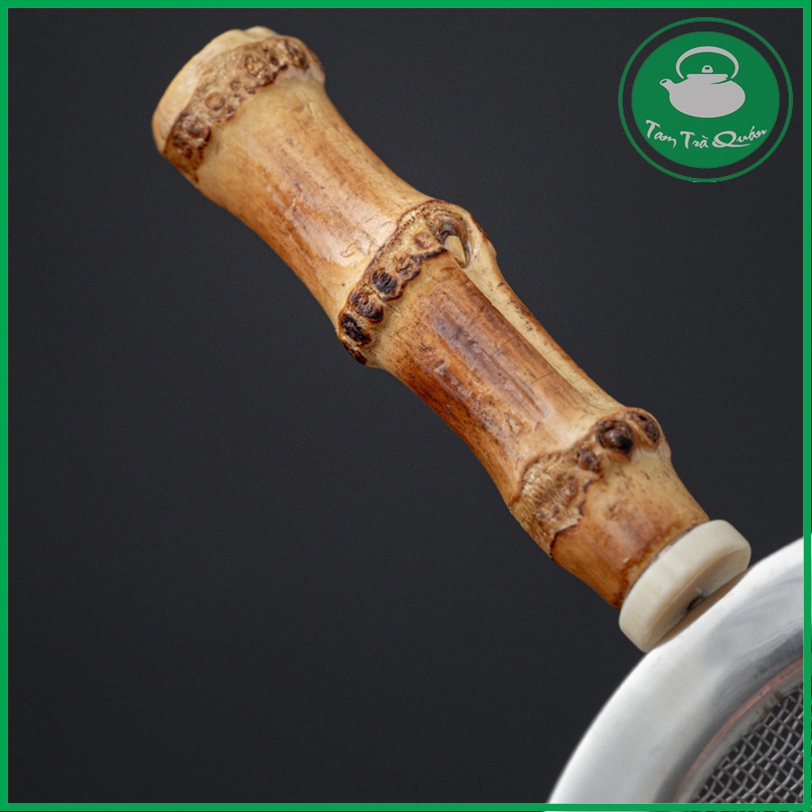 Rây lọc bột matcha inox 304 cán tre
