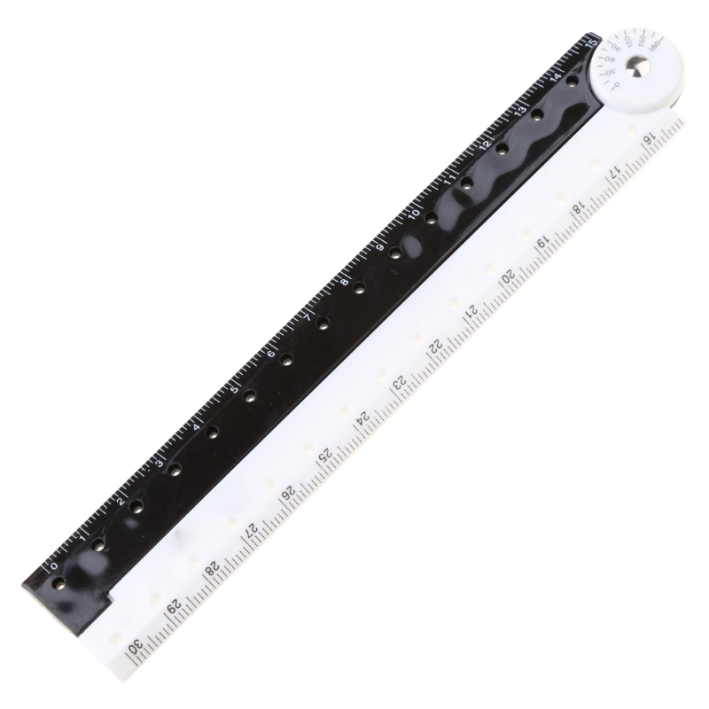 2 miếng nhựa thước gấp 30 cho cm thước kẻ vẽ thước nhựa cho sinh viên