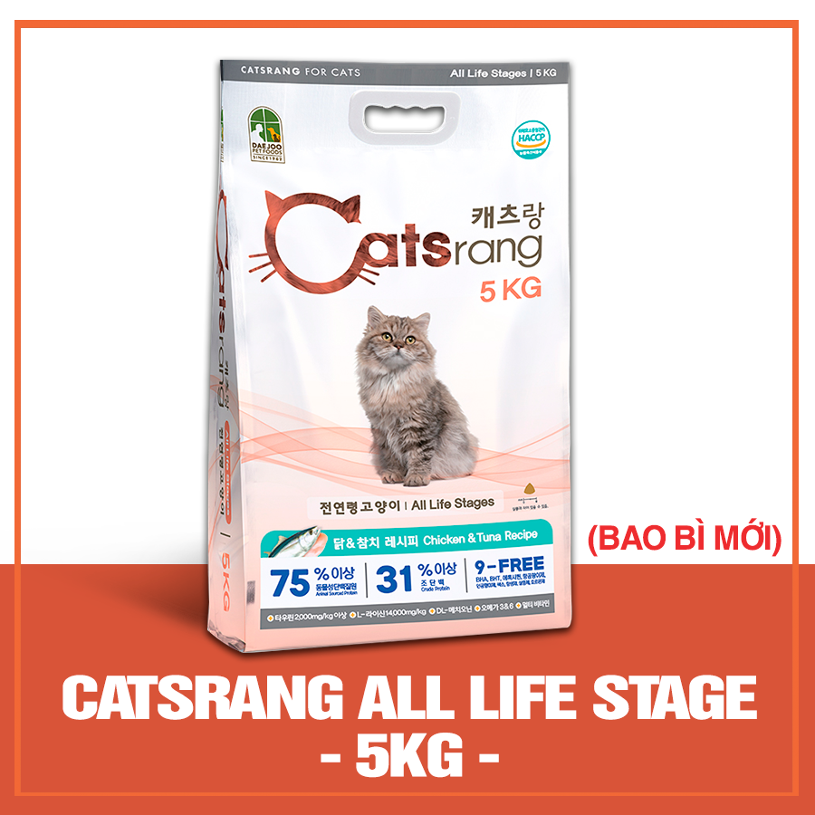 Hạt Catsrang 5kg cho mèo