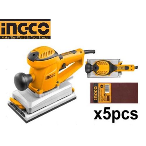 350w-110x220mm máy chà nhám ingco fs35028 -tặng kèm 5 miếng nhám