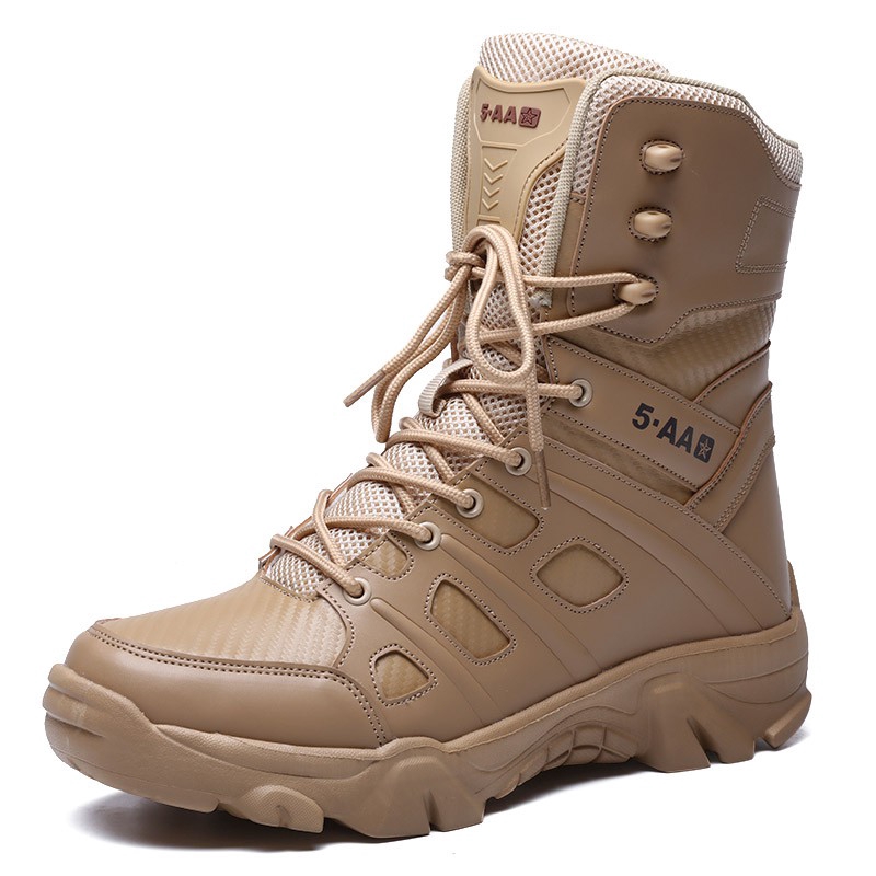 Giày bốt chiến binh quân đội có size 39-47 dành cho nam
