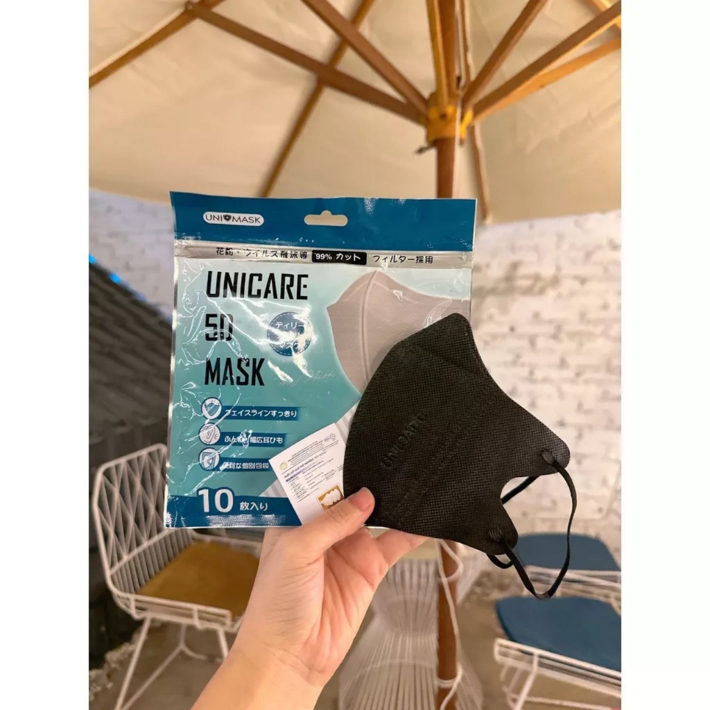 Khẩu trang 5D Unimask Chính hãng thời trang