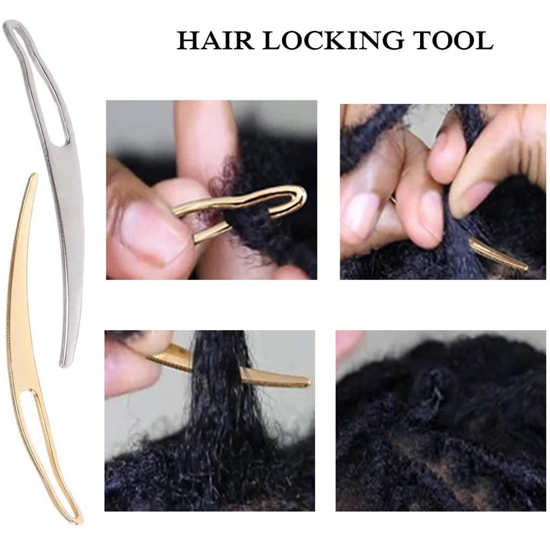 Dreadlock Crochet Hooks - Dread Lock Tool Set,Latch Hook Crochet Needle Set for Braid Hair,Carpet Making and Other Craft