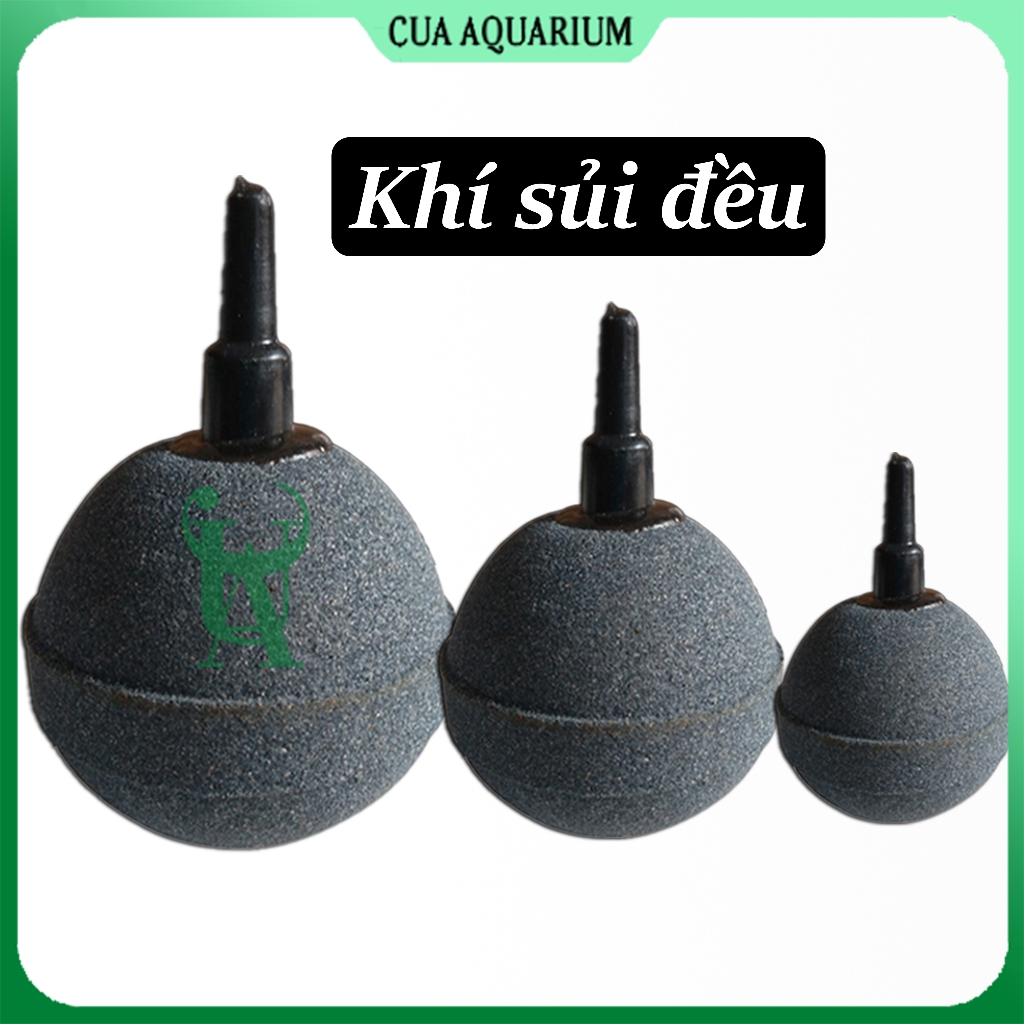 Round Oxygenated Stone Block |   Oxygen Gas Head for Fish Tanks