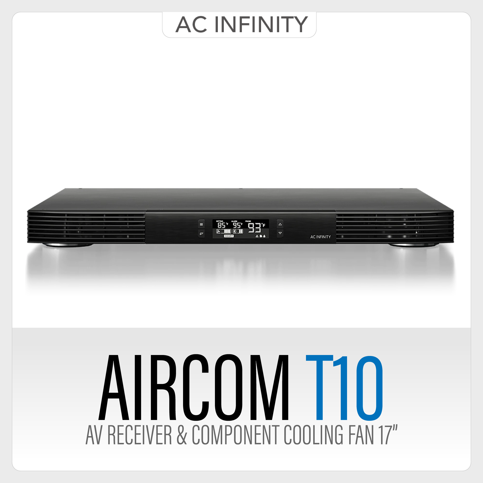AC Infinity AIRCOM T10 AV Equipment Cooling Fan 17\