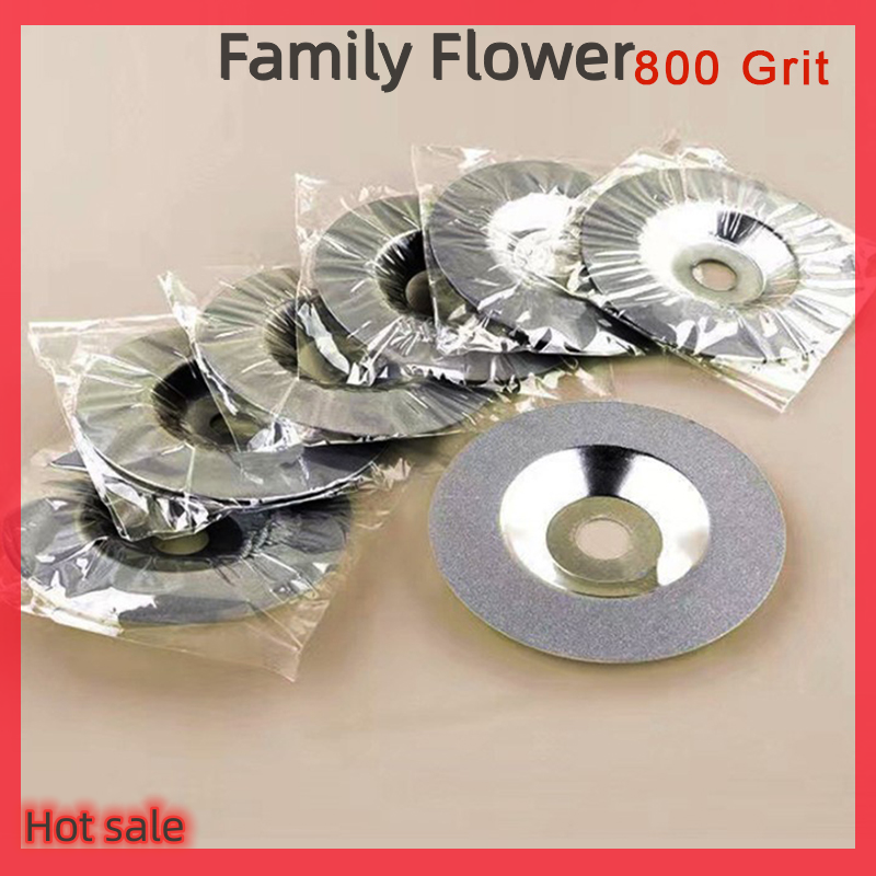 Family Flower Flash Sale Đĩa mài Đĩa Cắt Kim Cương 100mm bánh xe Lưỡi cưa cắt thủy tinh trang sức đá lát đá Dụng cụ mài quay