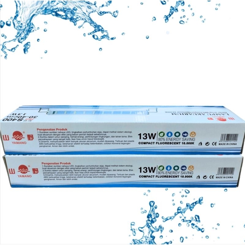 YAMANO S 400 LAMPU LED ATAS AQUARIUM AQUASCAPE