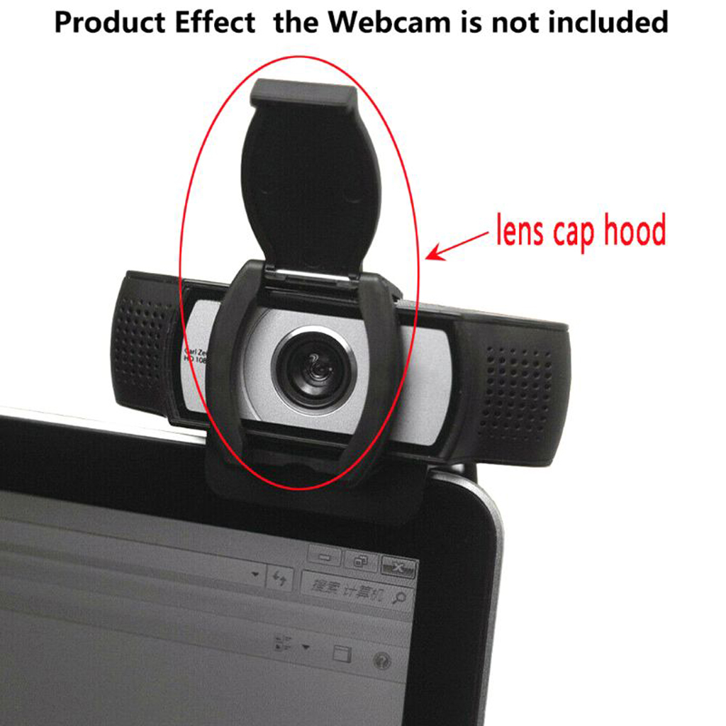 Máy Ảnh Bìa Trượt Webcam Mở rộng Khả năng Tương Thích Mini siêu mỏng Cho Pro C920 C930E C922 Nắp đậy ống kính Mui Xe Bìa