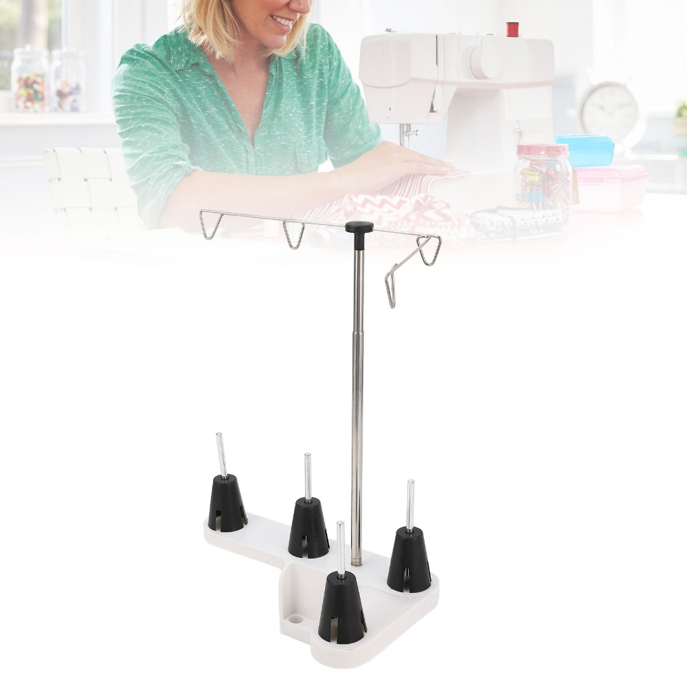 Sewing Accessory Plastic Thread Holder Iron Light Spool Stand Height ...