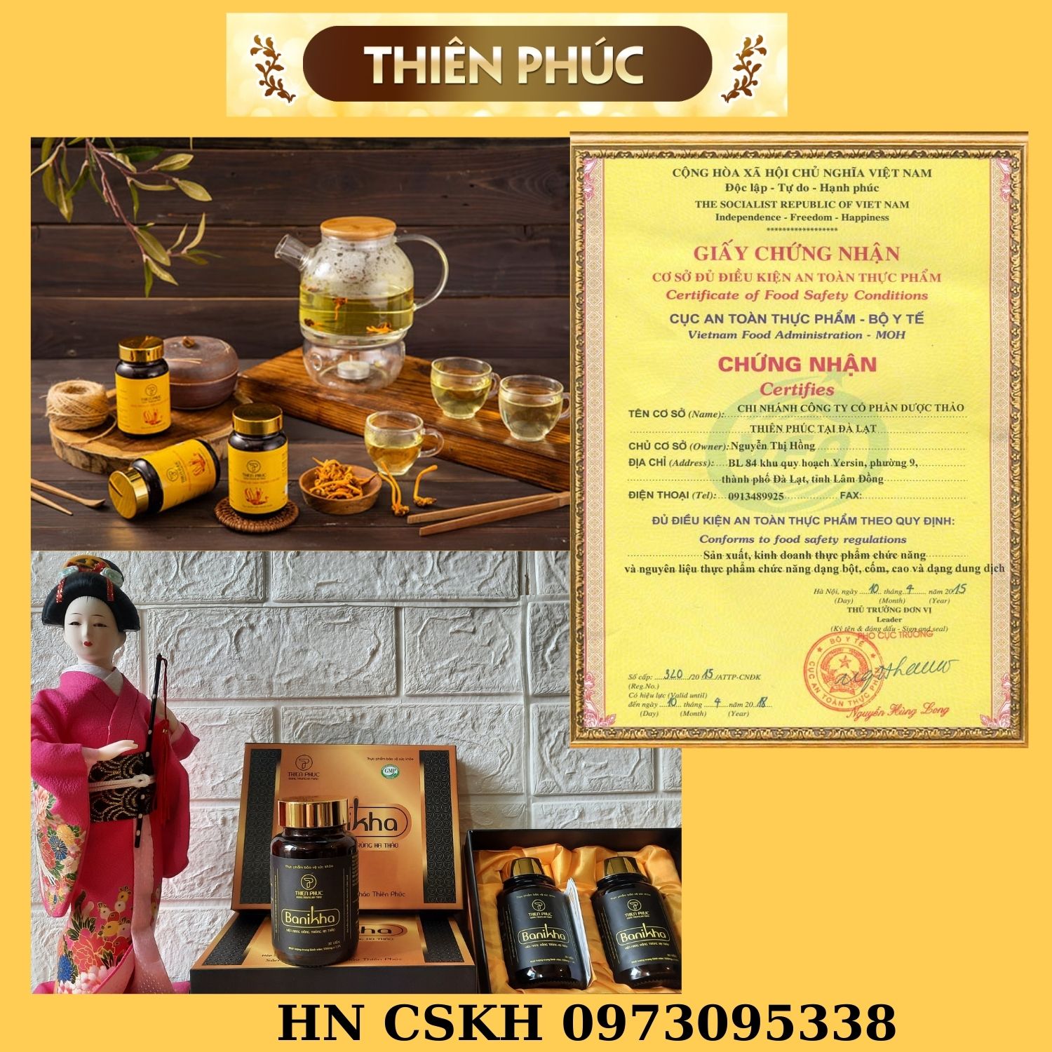 Đông trùng hạ thảo thiên phúc