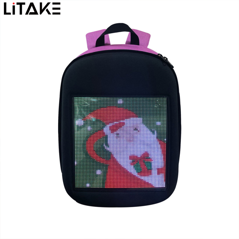 🔥LITAKE - IN STOCK🔥(With video) advertising Board LED display board compatible Bluetooth resolution 72 eye-catching to advertising (official authentic)