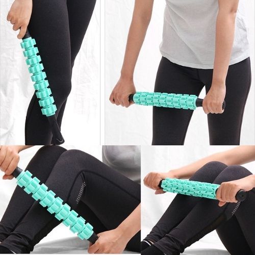 Gậy massage dãn cơ, con lăn 9 răng dãn cơ cầm tay Roller Stick