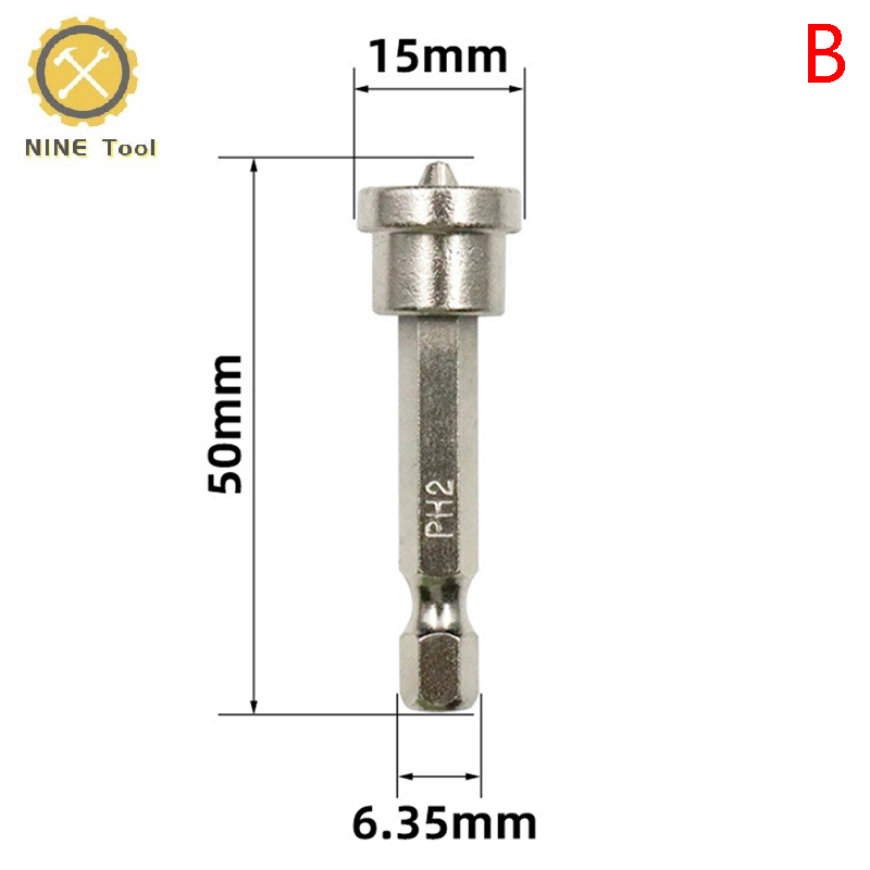 VON Định vị từ Screwdriver bits chế biến gỗ Vít Hex Shank bits mới
