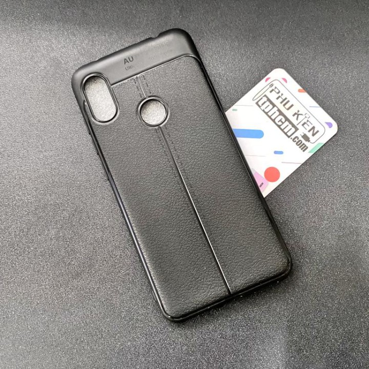 Ốp lưng Xiaomi Redmi Note 6 - Note 6 Pro dẻo giả Da Cao cấp