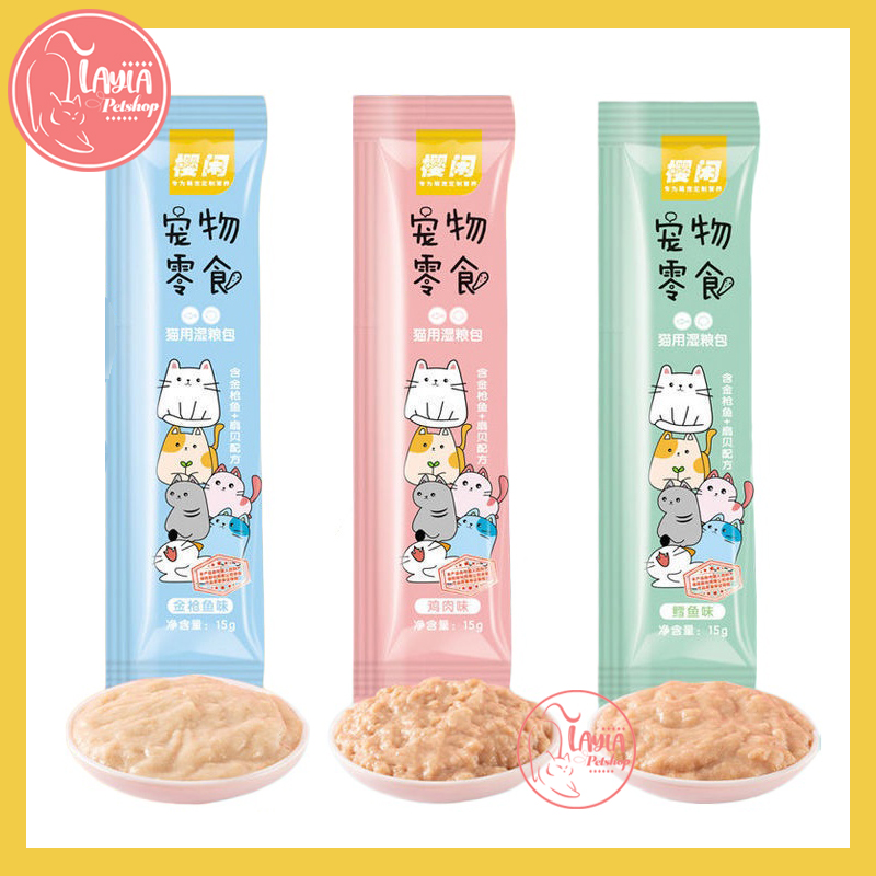 Combo 50 Thanh súp thưởng Shizuka cho mèo