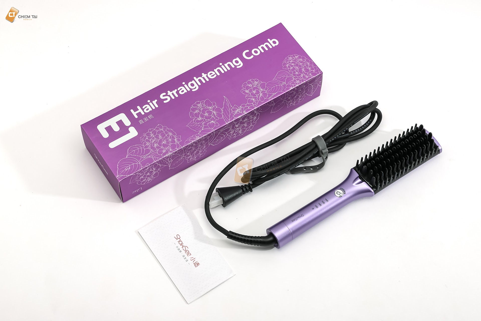 Lược chải điện Xiaomi Showsee E1 / E1-V/ E1-P (Hàng chính hãng - BH 3 tháng)