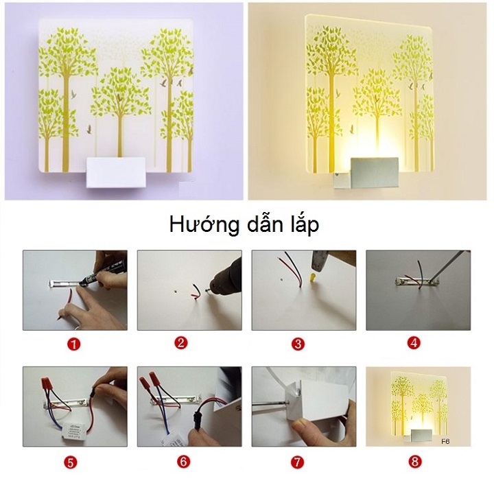 Đèn tường trang trí C6443