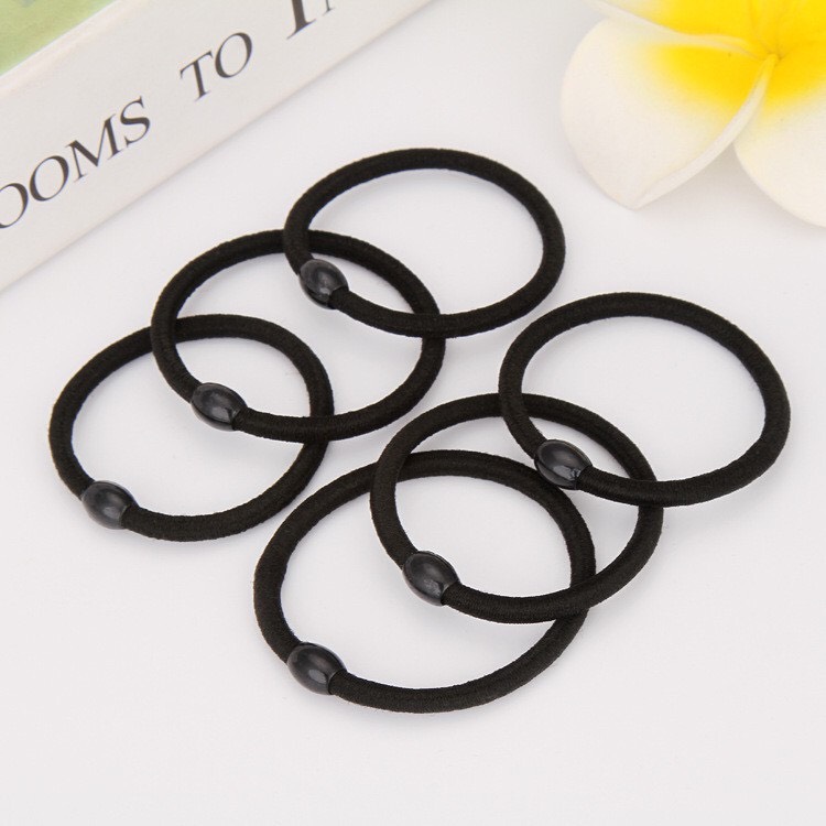 SET 10 sợi - Chun cột tóc, dây cột tóc co giãn loại tốt