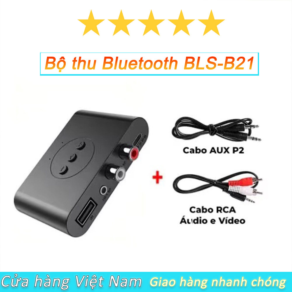 B21 Bluetooth receiver with NFC for speaker and amply support 3.5mm, AV, USB