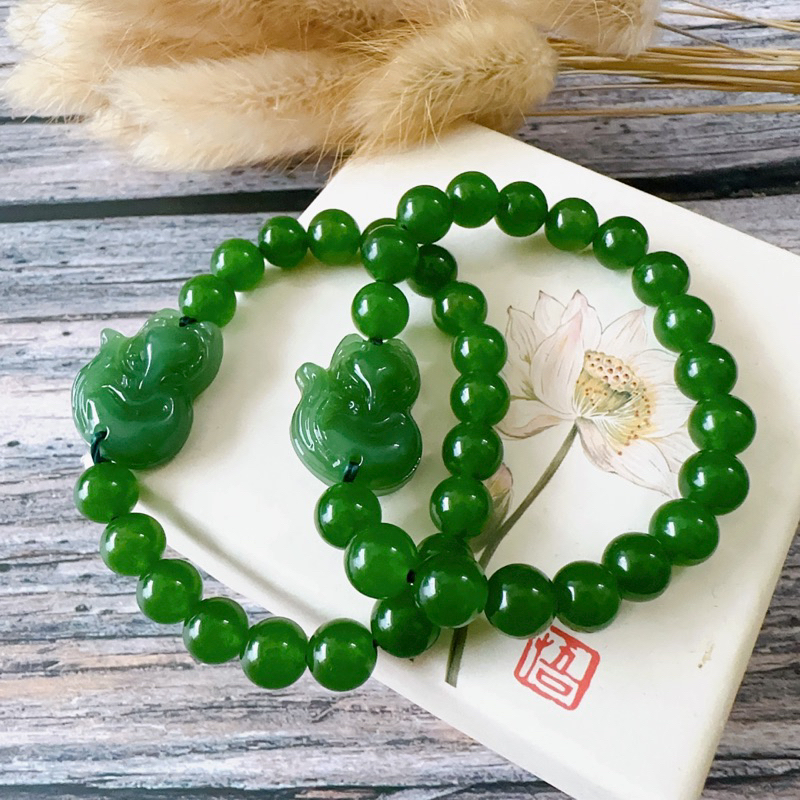Vòng Tay Đá Hồ Ly Xanh Giá Sỉ