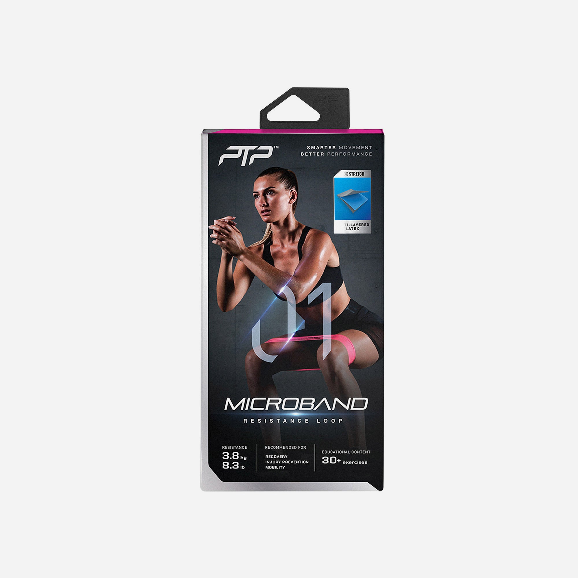 PTP Microband Ultra Light Pink MICRO1