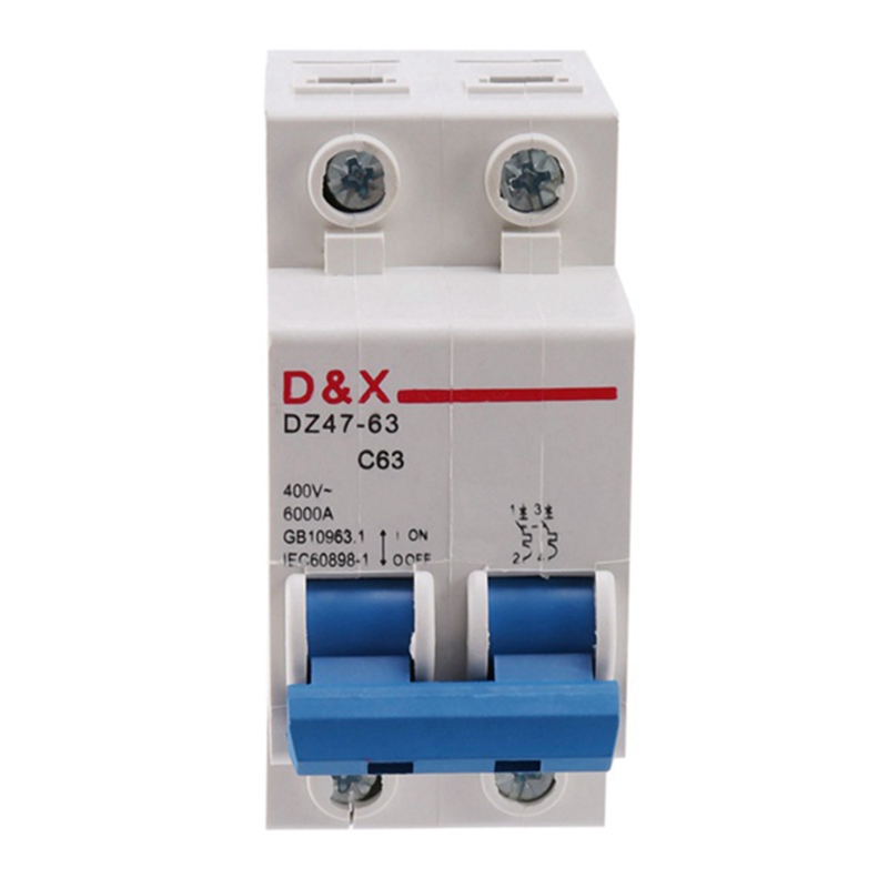 2p 63a dc400v mcb solar energy photovoltaic solar dc circuit breaker