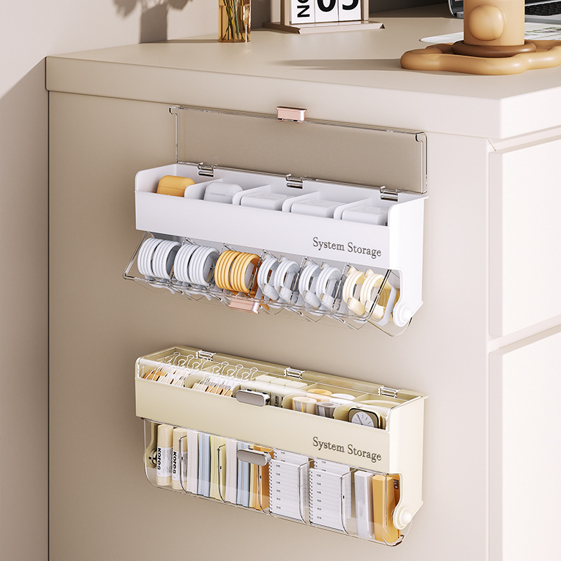 Storage box Wall hanging box Multifunctional wall-mounted storage box Finishing box Underwear socks wardrobe side drawer