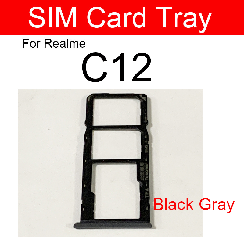 realme c12 sim tray